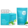engre_05 Energy & Focus Gum with Natural Caffeine, L-Theanine & B Vitamins | Peppermint Functional Gum