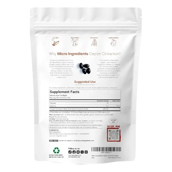 ginnamon_03 Ceylon Cinnamon Softgels with MCT Oil – Metabolic Wellness & Antioxidant Support