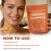 tanning gummis_02 Tanning Gummies with Astaxanthin, Beta Carotene & Lycopene – Beauty & Glow Support