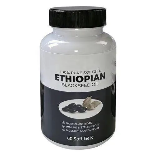 Ethiopian Black Seed Oil Softgels – Immune, Digestive & Daily Wellness Support