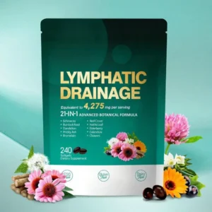 Lymphatic Drainage Softgels – Herbal Lymphatic System & Immune Wellness Support